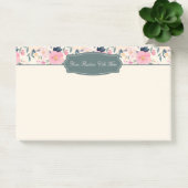 Blush Petals Pink Bloom Elegant Post-it® Notes (Kantoor)
