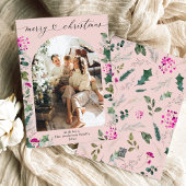 Blush Pink 1 Photo Arche Joyeux Noël Carte