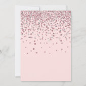 Blush Pink 30e verjaardag Kaart (Achterkant)