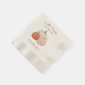 Blush Pink Baby shower Napkins Servet (Hoek)
