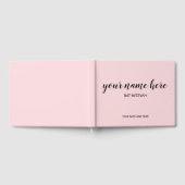 Blush Pink Bat Mitzvah gastenboek (Volledig)