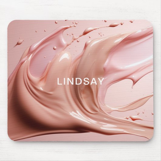 Blush Pink Beauty Muismat (Voorkant)