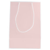 Blush Pink Black Gold Wimpers Glam Medium Cadeauzakje (Achterkant)