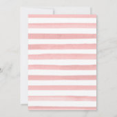 Blush Pink Bloemen Pompoen Fall Wedding Bedankkaart (Achterkant)