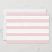 Blush Pink Calligraphy Moederdag Brunch Kaart (Achterkant)