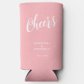 Blush Pink Cheers Wedding (Voorkant)