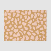 Blush Pink Cheetah Print Decoupage Tissuepapier (Voorkant)