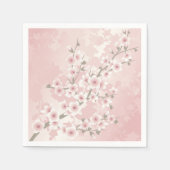  Blush PInk Cherry Blossom Servet (Voorkant)