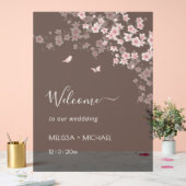 Blush Pink Cherry Blossom Wedding Transparent (Mariage)