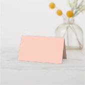 Blush Pink Copper Waterverf Floral Chic Wedding (Achterkant)