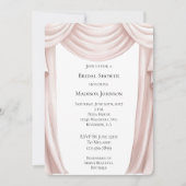 Blush Pink Curtain Kaart (Voorkant)