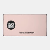 Blush Pink | Custom Business Logo Name, Slogan (Recto)