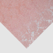 Blush Pink Elegant Succulent Pattern Decoupage Tissuepapier (Detail)