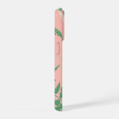 Blush Pink Fern Leaf Botanical Sage Green Modern  (Côté droit)