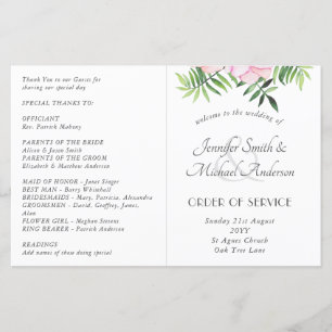 Blush Pink Floral Sage Leaves Budget Weddenschap