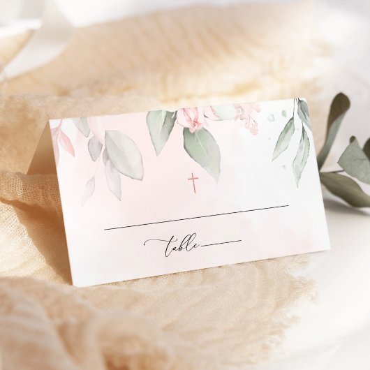 Blush Pink Flowers, Greenery, Boho, Floral Baptism
