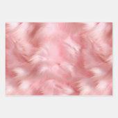Blush Pink Fur Inpakpapier Vel (Voorkant)