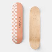 Blush Pink gecontroleerd Skateboard (Voorkant)