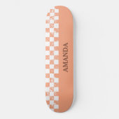 Blush Pink gecontroleerd Skateboard (Voorkant)