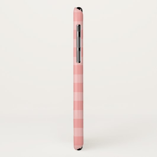 Blush Pink Gingham Check Patroon Case-Mate iPhone Case (Achterkant/links)