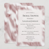 Blush Pink Glam-Vrijgezellenfeest Kaart (Voorkant / Achterkant)