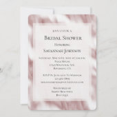 Blush Pink Glam-Vrijgezellenfeest Kaart (Voorkant)