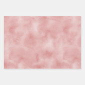  Blush Pink Glitter Inpakpapier Vel (Voorkant 3)
