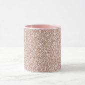 Blush Pink Glitter Mok (Midden)
