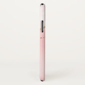 Blush Pink Gold Agate Modern Waterverf Case-Mate iPhone Case (Achterkant / rechts)