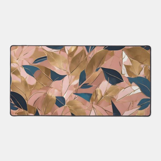 Blush Pink Gold Boho Collection Feuille populaire (Recto)