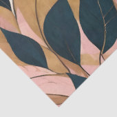 Blush Pink Gold Boho laat trendy Collectie achter Tissuepapier (Detail)