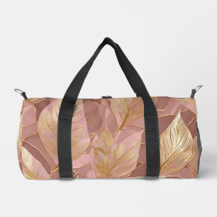 Blush Pink Gold Boho Modern Leaves Collectie Plunjezak