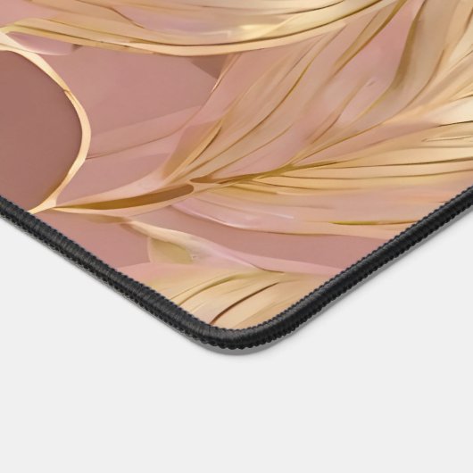 Blush Pink Gold Boho Modern Leaves Collection (Coin)