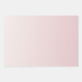Blush Pink Gold Glitz Glitter Sparkle Inpakpapier Vel (Voorkant 2)
