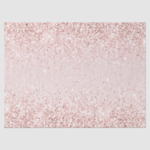 Blush Pink Gold Glitz Glitter Sparkle Tissuepapier
