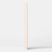 Blush Pink Gold Monogram Case-Mate iPhone Case (Achterkant / Rechts)