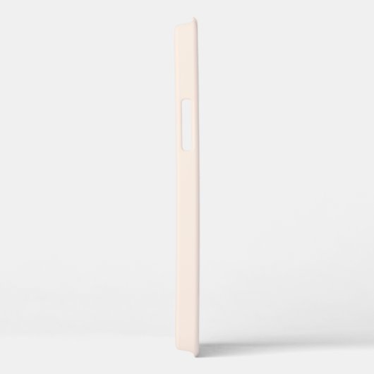 Blush Pink Gold Monogram Case-Mate iPhone Case (Achterkant / Rechts)