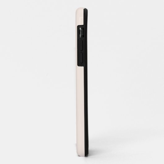 Blush Pink Gold Monogram Initialen Case-Mate iPhone Case (Achterkant/links)