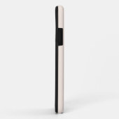 Blush Pink Gold Monogram Initialen Case-Mate iPhone Case (Achterkant/rechts)
