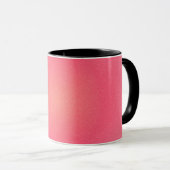 Blush Pink Gradient Coffee Mok (Voorkant rechts)