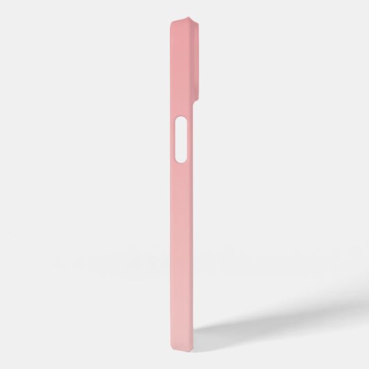 Blush Pink Heart Custom Case-Mate iPhone Case (Achterkant / Rechts)