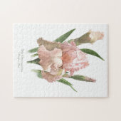 Blush Pink Iris Legpuzzel (Horizontaal)