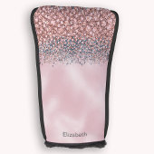 Blush Pink Jeweled Personalized Golfheadcover