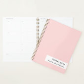 Blush Pink Minimalist 2026 Design Planner (Display)