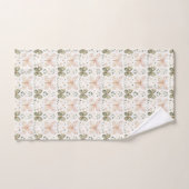 Blush Pink Mint Green Butterflies (Serviette à main)