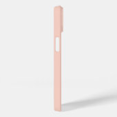 Blush Pink Monogram Aangepaste naam Case-Mate iPhone Case (Achterkant / Rechts)