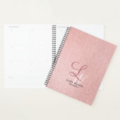 Blush Pink Monogram Appointbook  Planner (Display)
