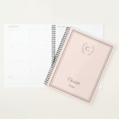 Blush pink Monogram Personalized Quiet Luxury (Devant avec enveloppe)