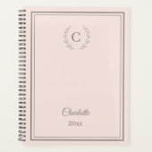 Blush pink Monogram Personalized Quiet Luxury (Devant)