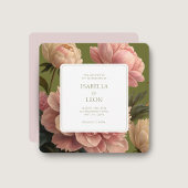 Blush Pink |  Olijf & Roos bruiloft Kaart